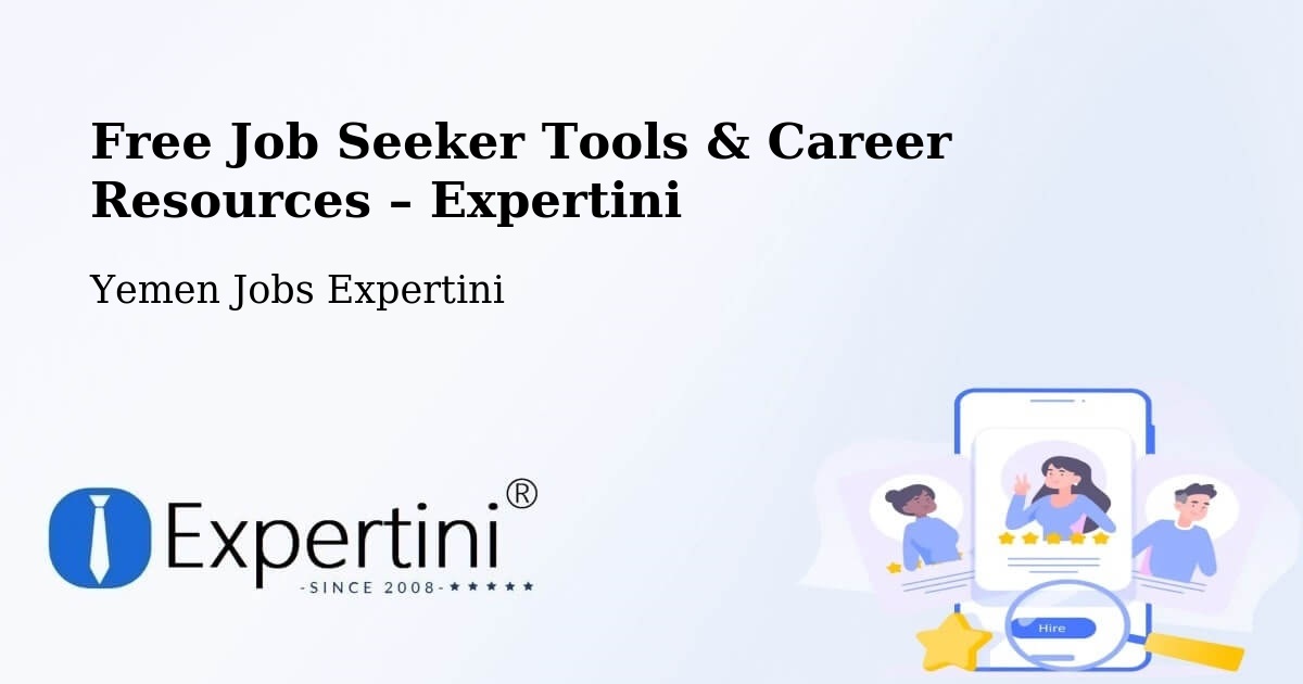 Free Job Seeker Tools & Career Resources – Midi - Midi, Yemen Jobs Expertini