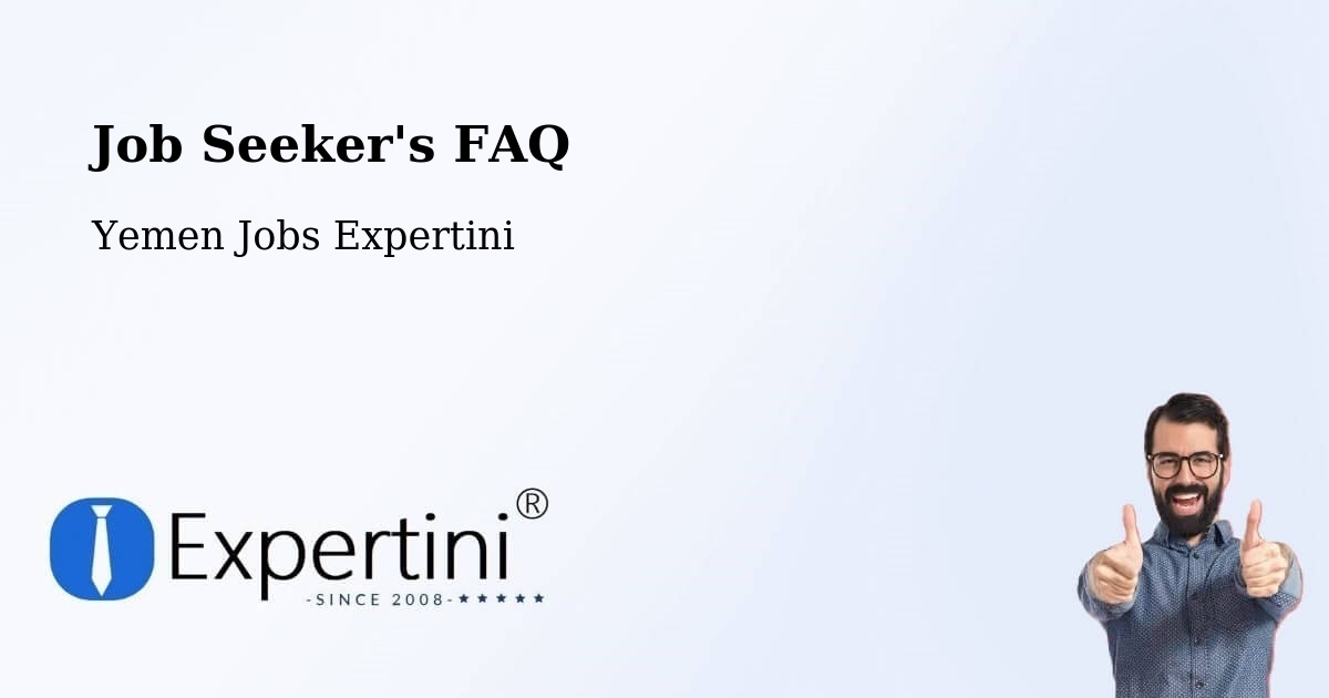 Job Seeker FAQ – Midi - Yemen Jobs Expertini